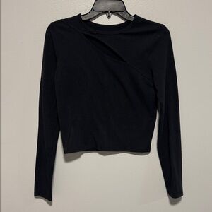 Hollister Long Sleeve Tee, Size M, Color Black